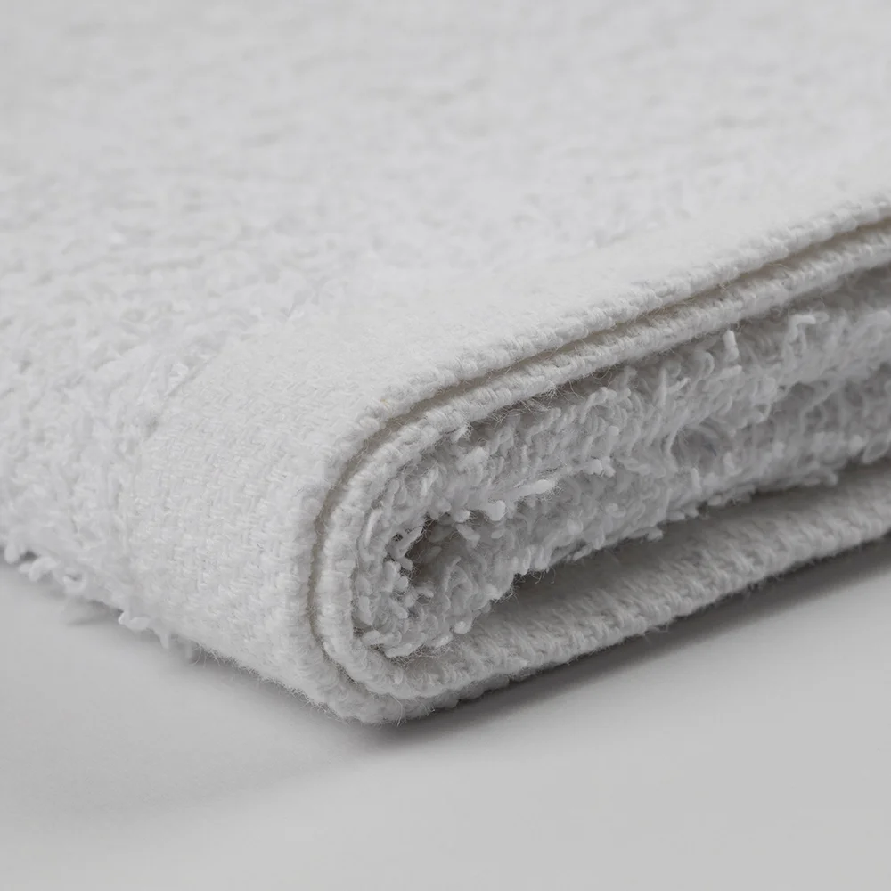 Econo™ - Wash Cloth - 85% Cotton / 15% Polyester - 12" x 12", White