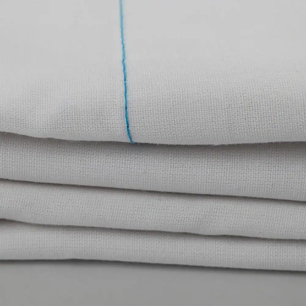 Endurance Series™ - Flat Sheet - 100% Polyester - Twin, 66" x 108", white