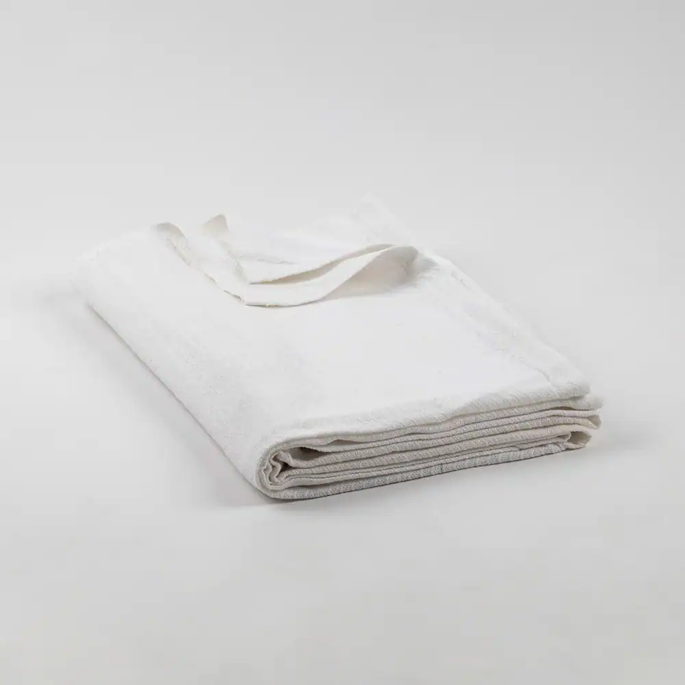 Thermal Blanket - 100% Cotton - Twin, 66" x 90", white