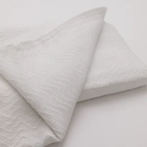 Thermal Blanket - Serpentine Weave - 100% Cotton - Queen, 72" x 96", White