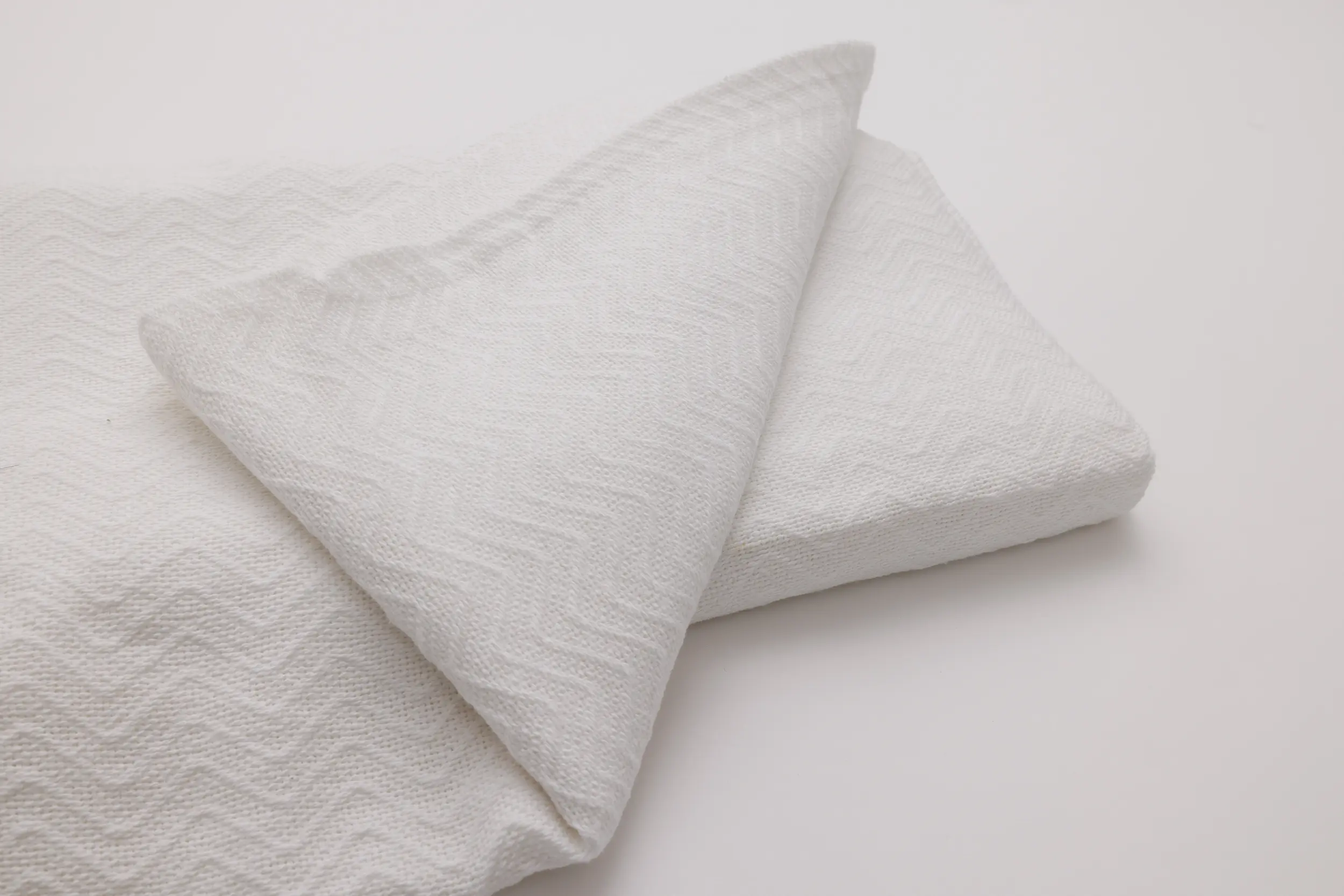 Thermal Blanket - Serpentine Weave - 100% Cotton - Queen, 72" x 96", White