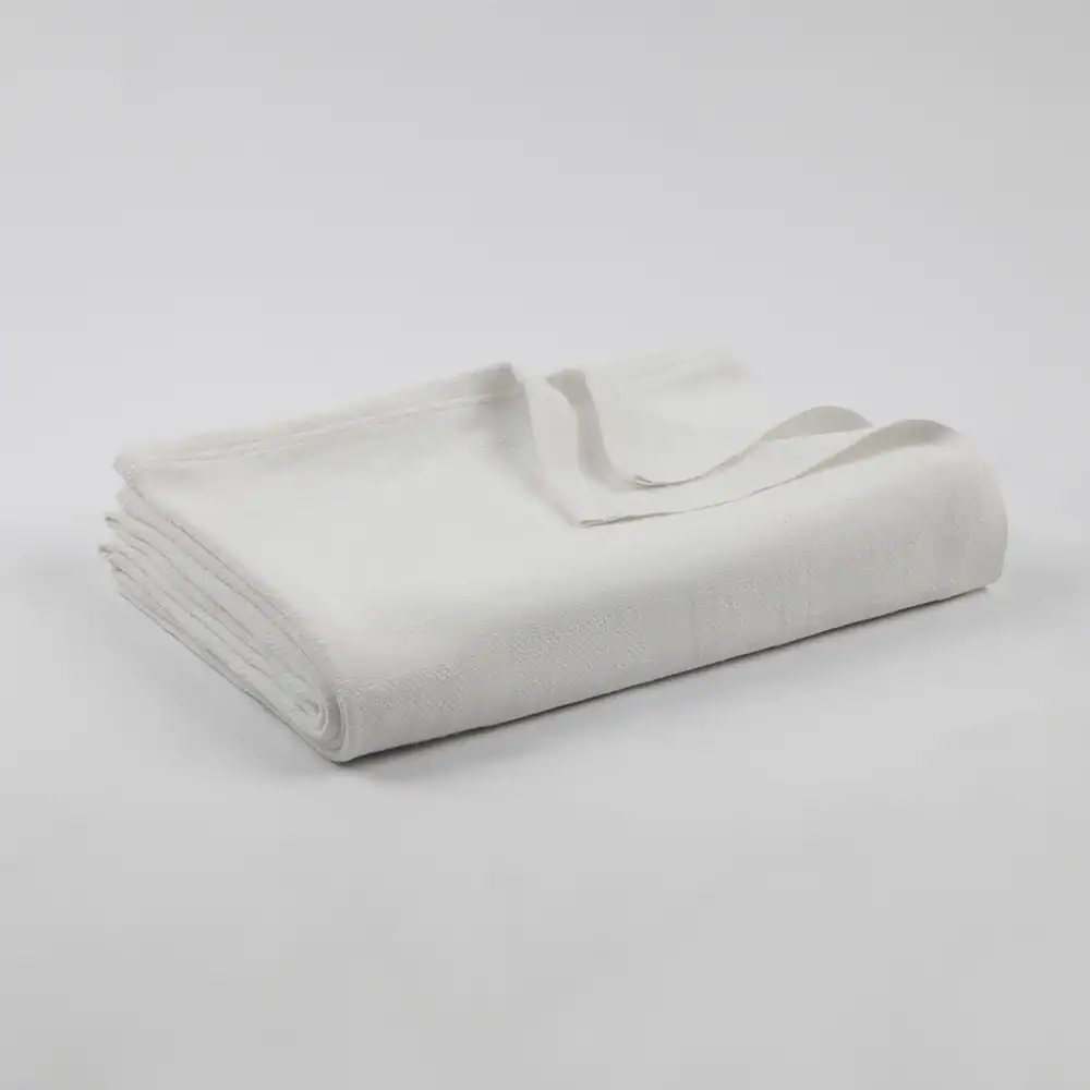 Thermal Blanket - 100% Polyester - Full, 66" x 96", white