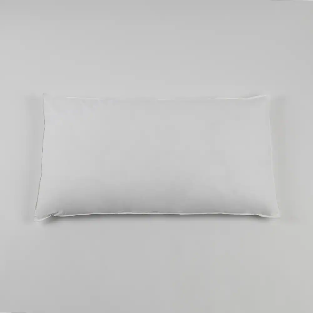 Sweet Dreams™ - Washable Pillow - 100% Cotton Ticking / 100% Polyester Fill - King, 20" x 36", white