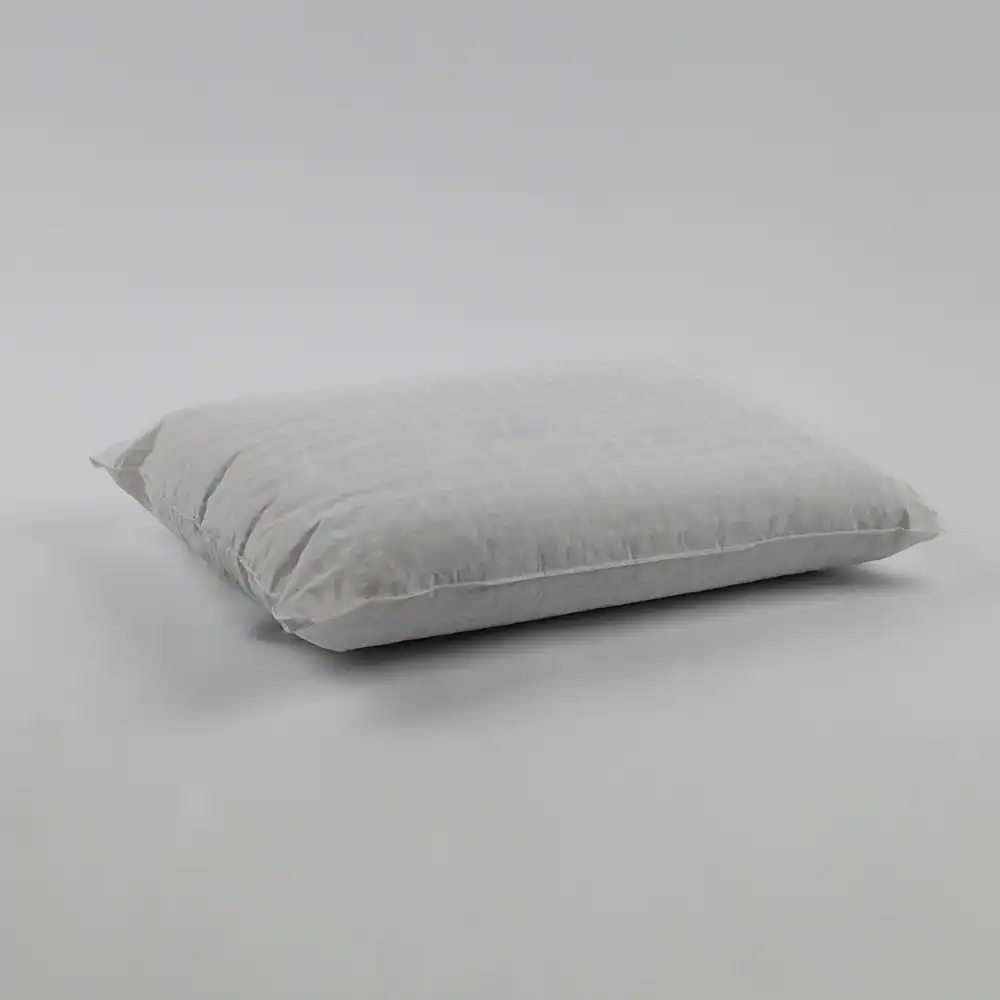 Endurance™ - IV Telemetry Patient Gown - 55% Cotton / 45% Polyester Ticking / 100% Fiber Filled - Standard, 20" x 26", white