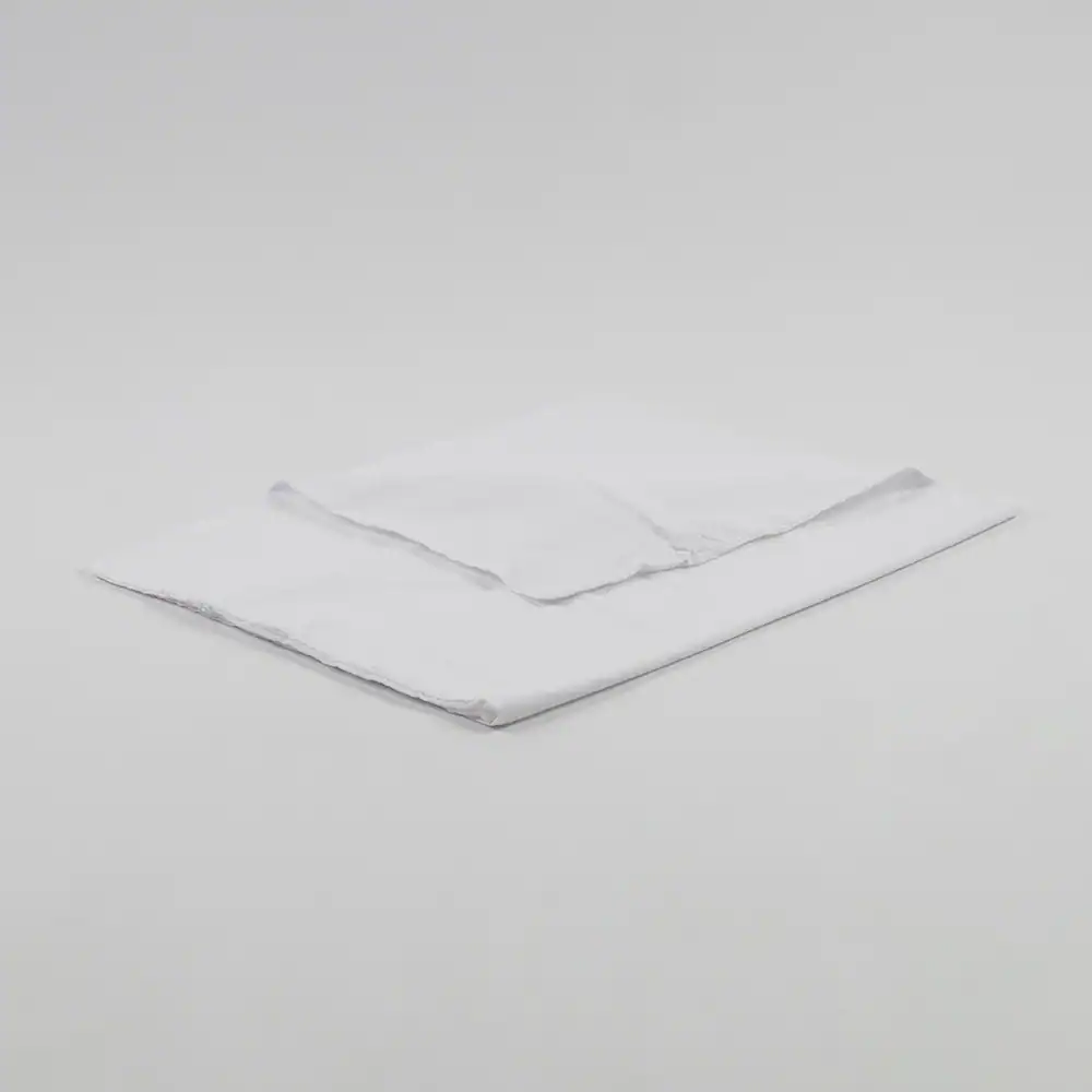 Pillow Protector - 50% Cotton / 50% Polyester - King, 20" x 36", white
