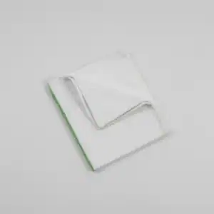 Bar Mop - 76% Cotton / 24% Polyester - 16" x 19", white-green