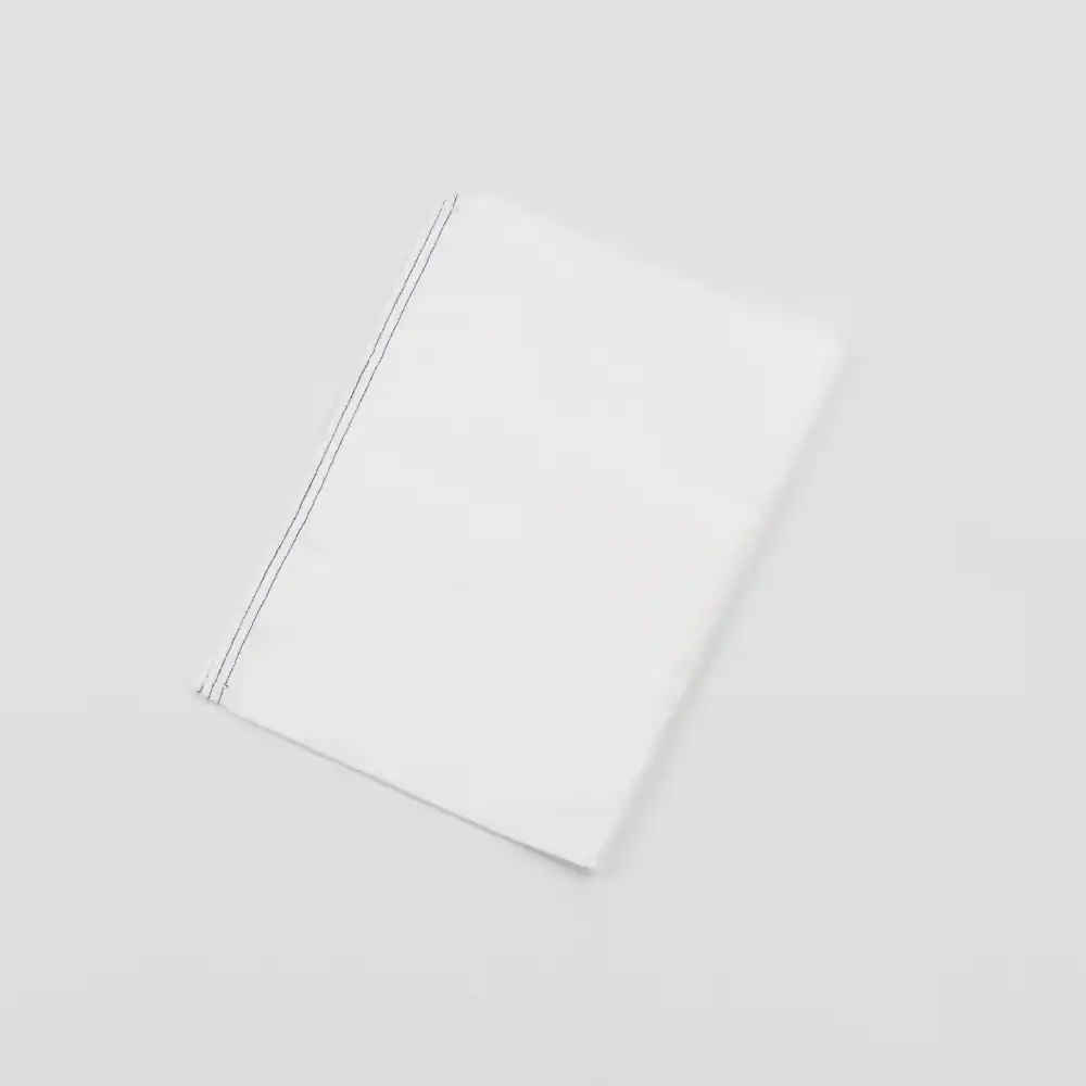 Diaper - 100% Cotton - 11" x 16", white