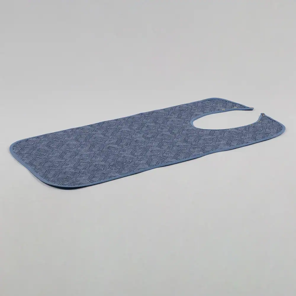 Bliss™ - Waffle Robe - 100% Polyester Face - 95% Polyester / 5% Rayon Soaker - 100% PVC Backing - 18" x 35", blue