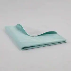 IbexUP - Incontinence Pad - 80% Cotton / 20% Polyester Ibex Face - 65% Polyester / 35% Rayon Soaker - 100% Polyester Barrier - 34" x 36", white-aqua