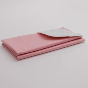 WaveUP - Incontinence Pad - 50% Cotton / 50% Polyester Face - 95% Polyester / 5% Rayon Soaker - 100% Polyester Barrier - 34" x 36", White, Pink