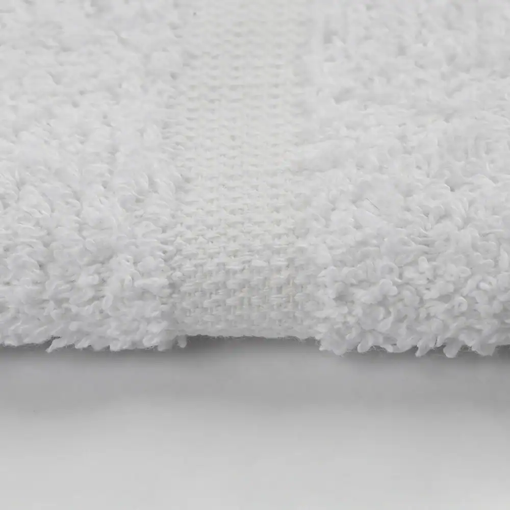 Basics™ - Wash Cloth - 95% Cotton / 5% Polyester - 12" x 12", white