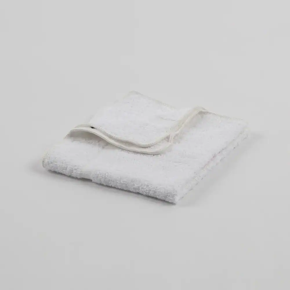 Everest® - Wash Cloth - 84% Cotton / 16% Polyester - 13" x 13", white