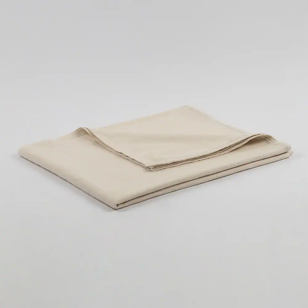 Bath Blanket - 45% Cotton / 55% Polyester - 70" x 90", natural