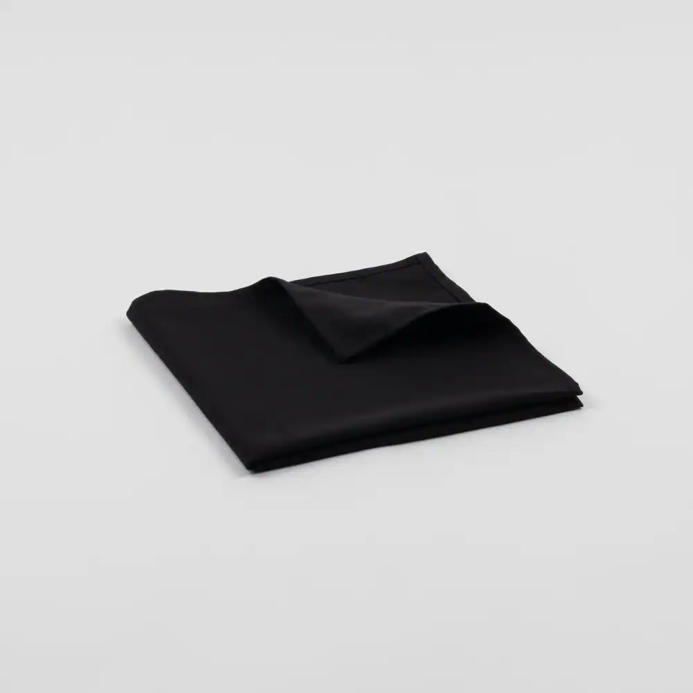 Microtex® - Mop Pad - 100% Spun Polyester - 20" x 20", black