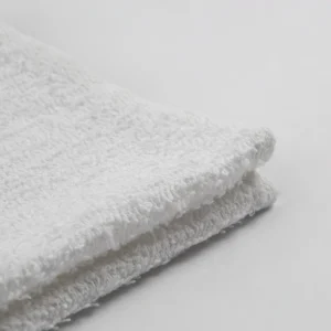 Essentials™ - Wash Cloth - 95% Cotton / 5% Polyester - 11" x 11", White